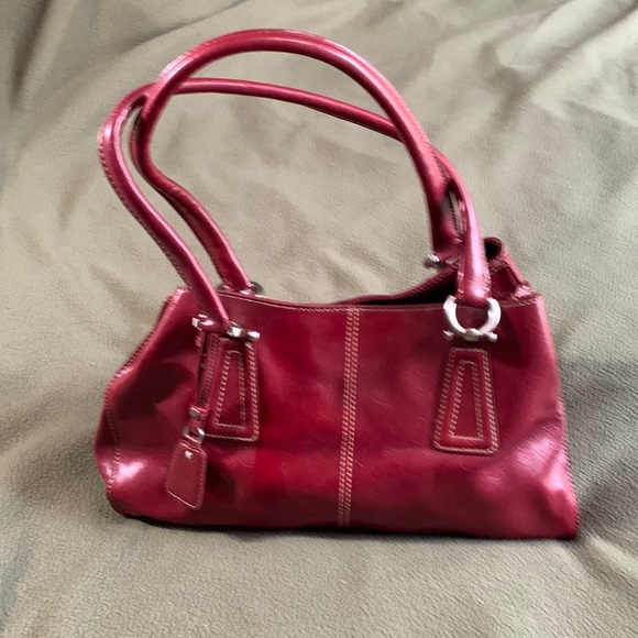 Liz Claiborne Handbags - Liz Claiborne red, leather purse.
